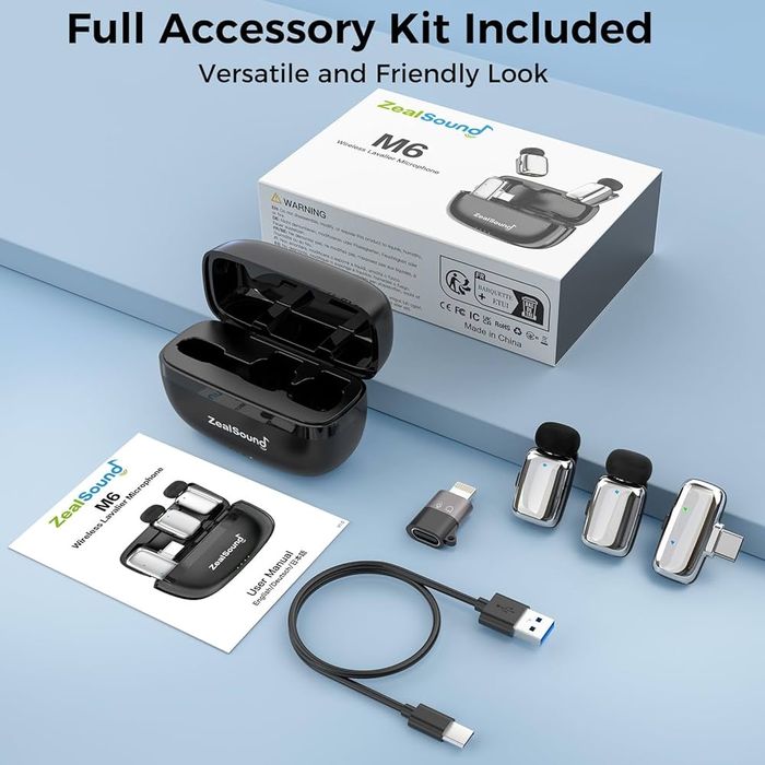 Петличний мікрофон ZealSound M6 Mini