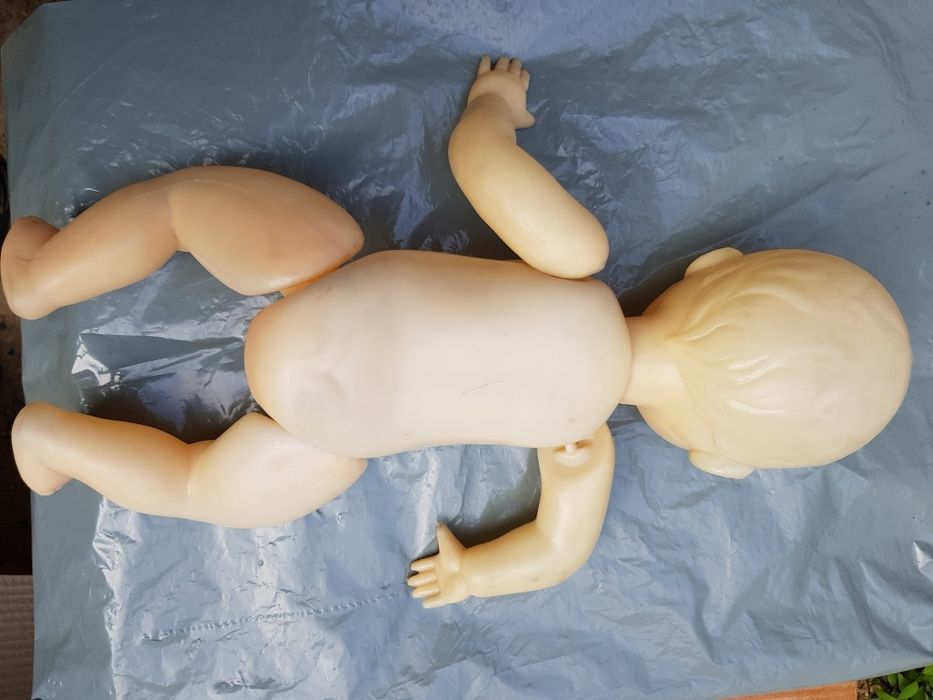 Кукла пупс СССР винтаж  , 40-50х годов , рост 44см.