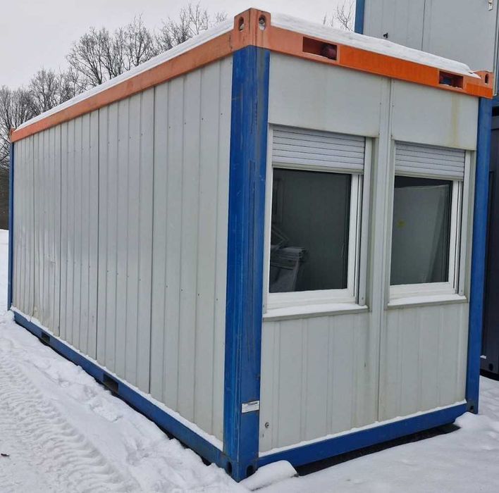 Kontener socjalny biurowy magazynowy mieszkalny usługowy 6x2,5 m