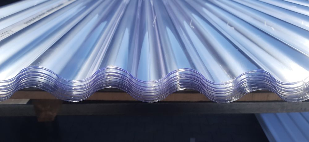 •Poliwęglan falisty 76/18, Pc fala, poliwęglan lity gr 0,8mm • WYSYŁKA