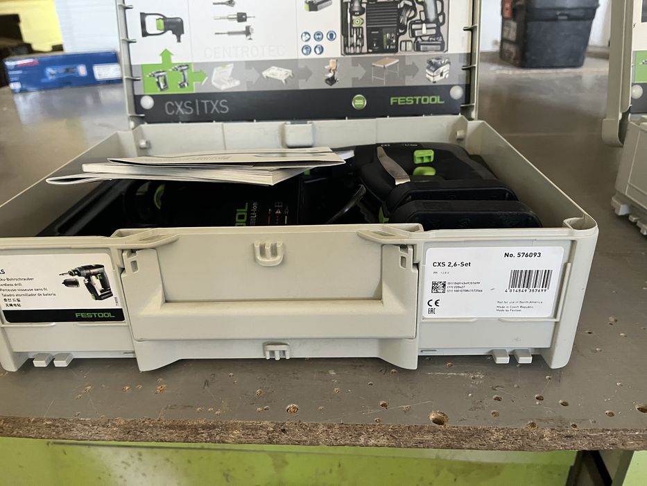 Festool cxs 10,8 v 2,6 set