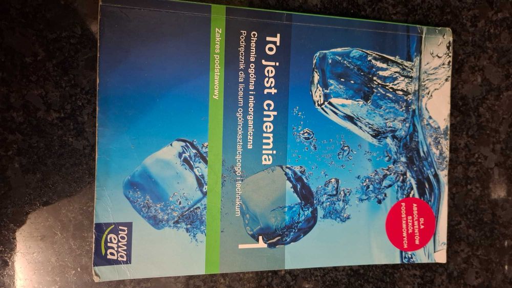 Podręcznik do chemii kl 1