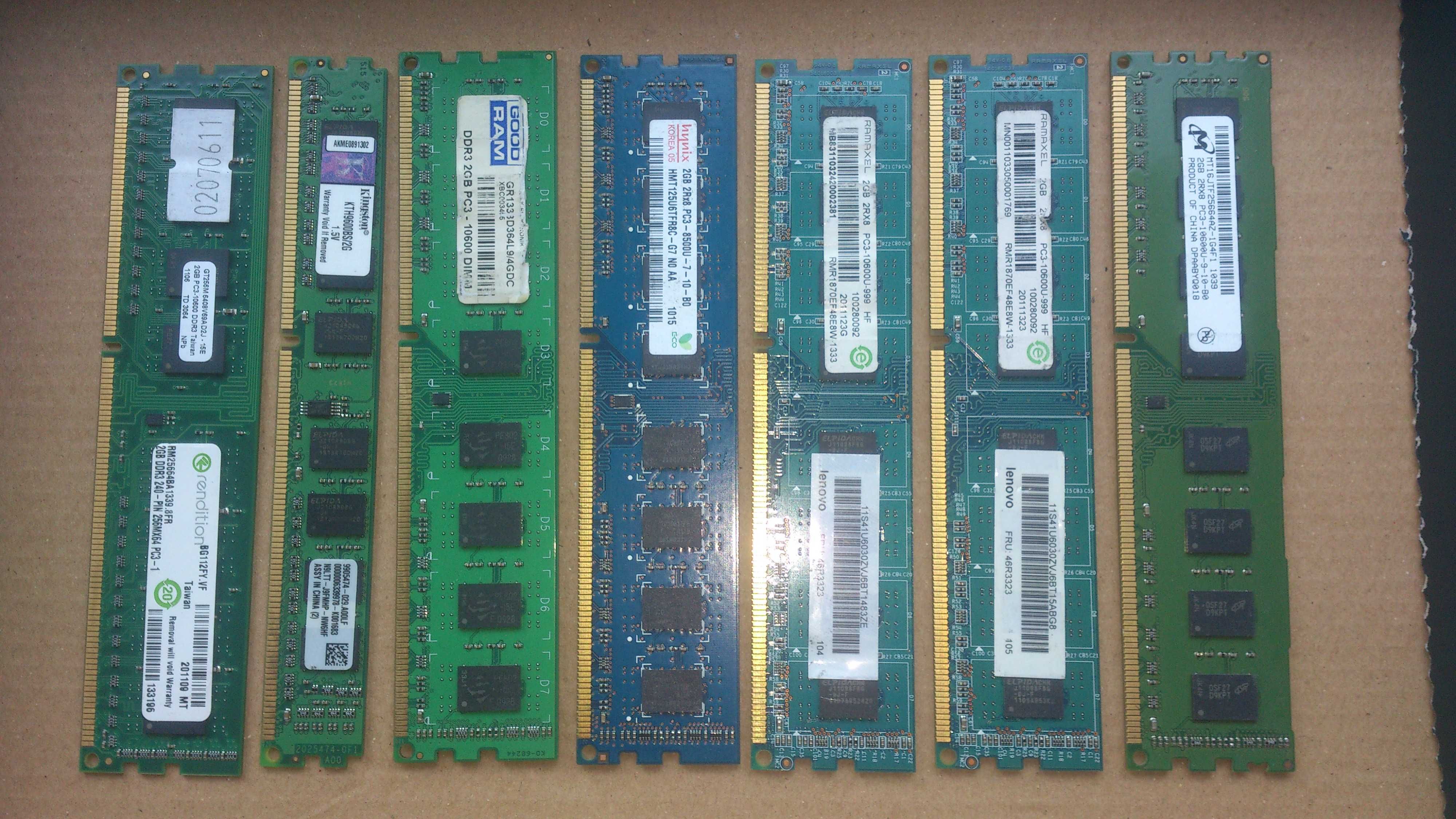Оперативна память 2Gb DDR3 для ПК: 80 грн. - Комплектуючі та аксесуари ...