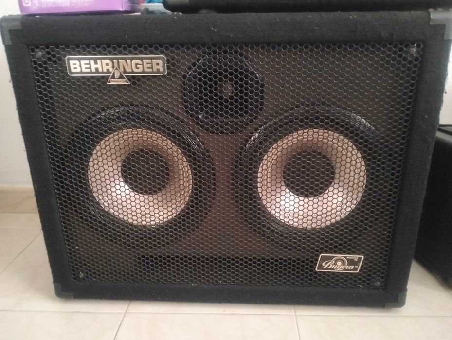 Amplificador baixo + coluna 500w