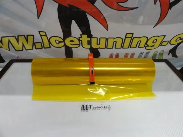 Peliculas Para Faróis em Transparente, Preto light, Preto dark, Amarelo 0.40m X 1m Ou 10m X 0.40m