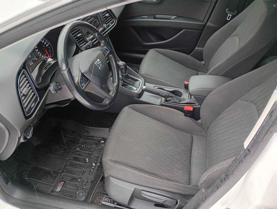 Seat Leon 3 III 2015г F5 1.4 tsi AT DSG white белый