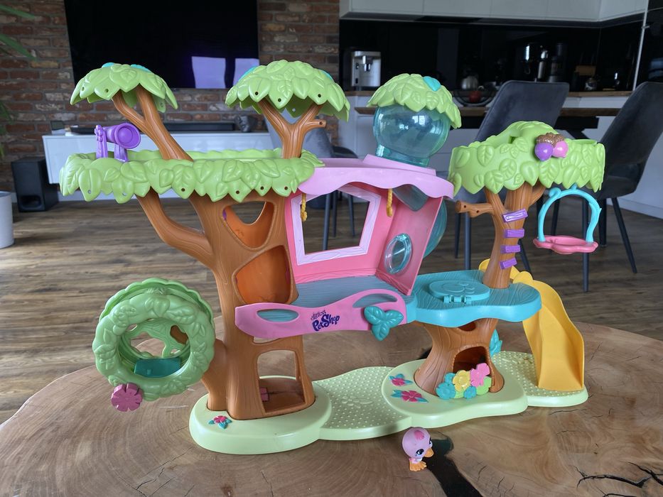 Littlest pet shop dom domek na drzewie