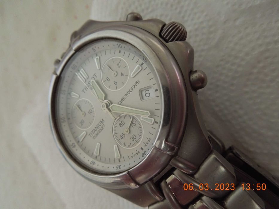 zegarek tissot tytanowy