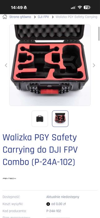 Walizka dji fpv pgy safety carrying P-24A-102