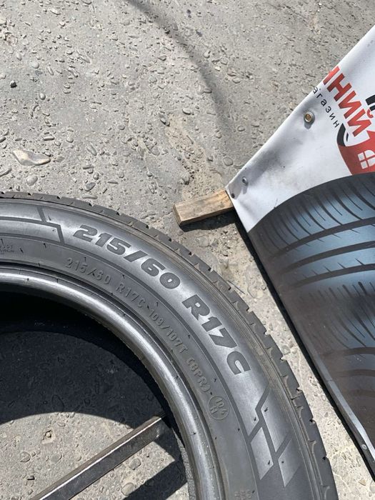 Шини 215/60 R17C пара Pirelli 2024p літо 7,5мм