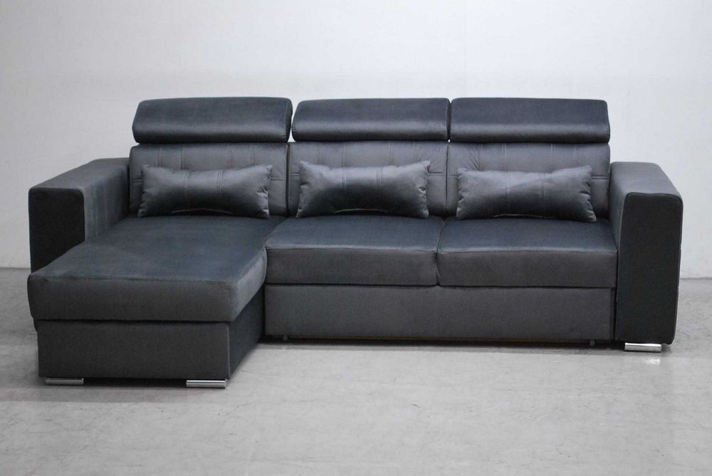 PXT NOWOCZESNY NAROŻNIK z funkcja spania pojemnik M92 kanapa, sofa,