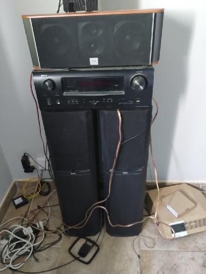 Kino domowe Denon z glośnikami
