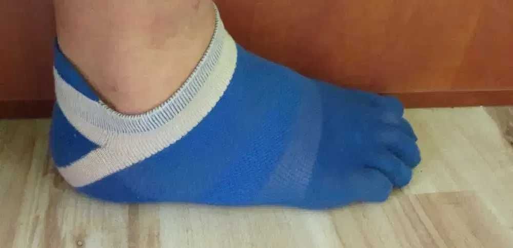 skarpety Fivefingers skarpety termoaktywne pięciopalczaste niebieskie