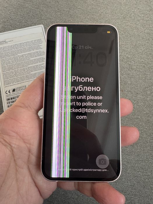 Iphone 13 mini 128 gb pink icloud