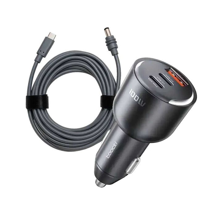 Комплект живлення Starlink Mini — автомобільний зарядний пристрій 100W + USB-C кабель