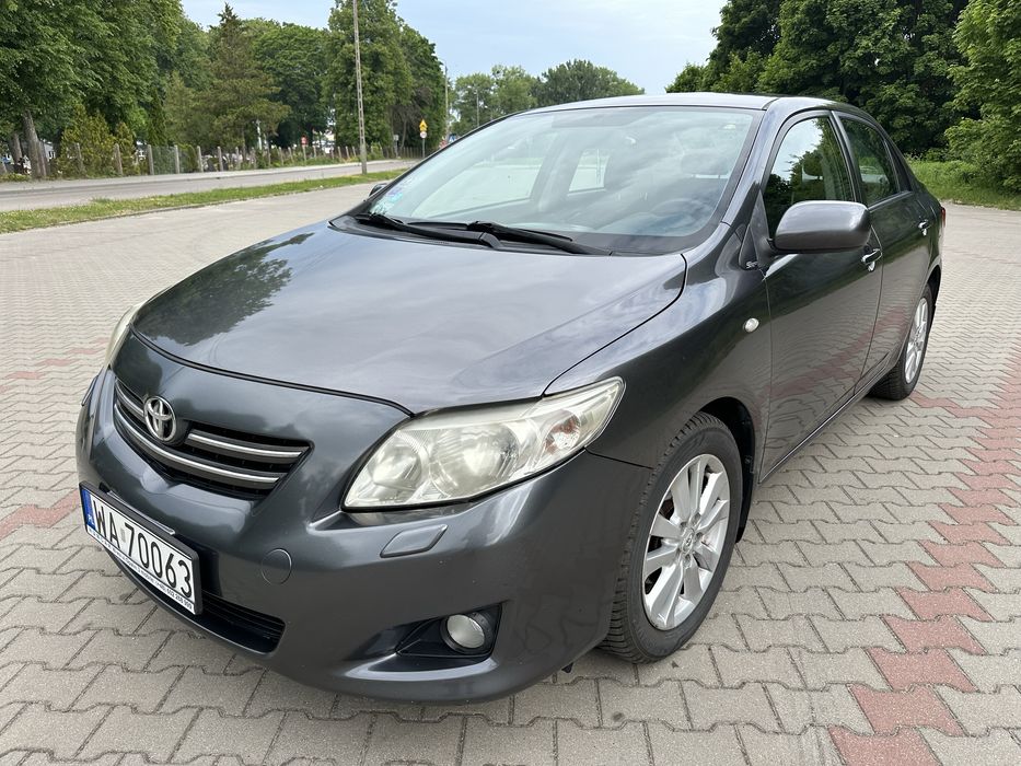 Toyota Corolla 1,6 Benzyna 132 KM/6 biegów/2009r/Pl salon/Zadbana