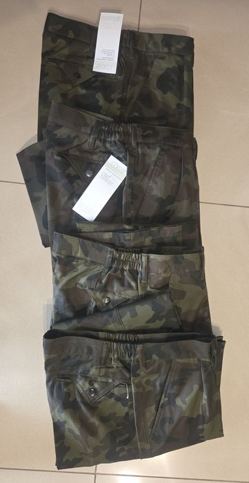 Spodnie moro myśliwskie wojskowe wędkarskie rozm 182/90 dl 108