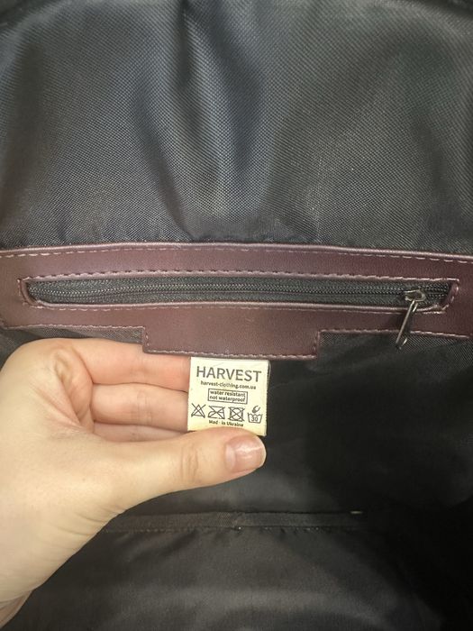 Рюкзак HARVEST з екошкіри