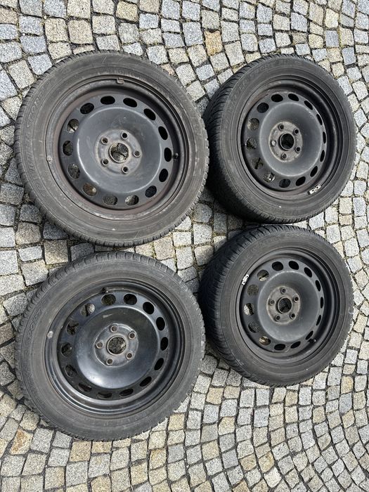 Felgi stalowe OE 16 audi vw seat 5x112 stan bdb