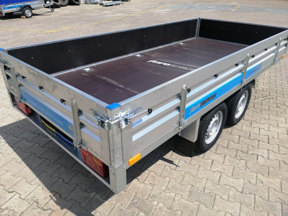 Przyczepa przyczepka Magicus 330x150x35 burta wz.sklejka DMC750