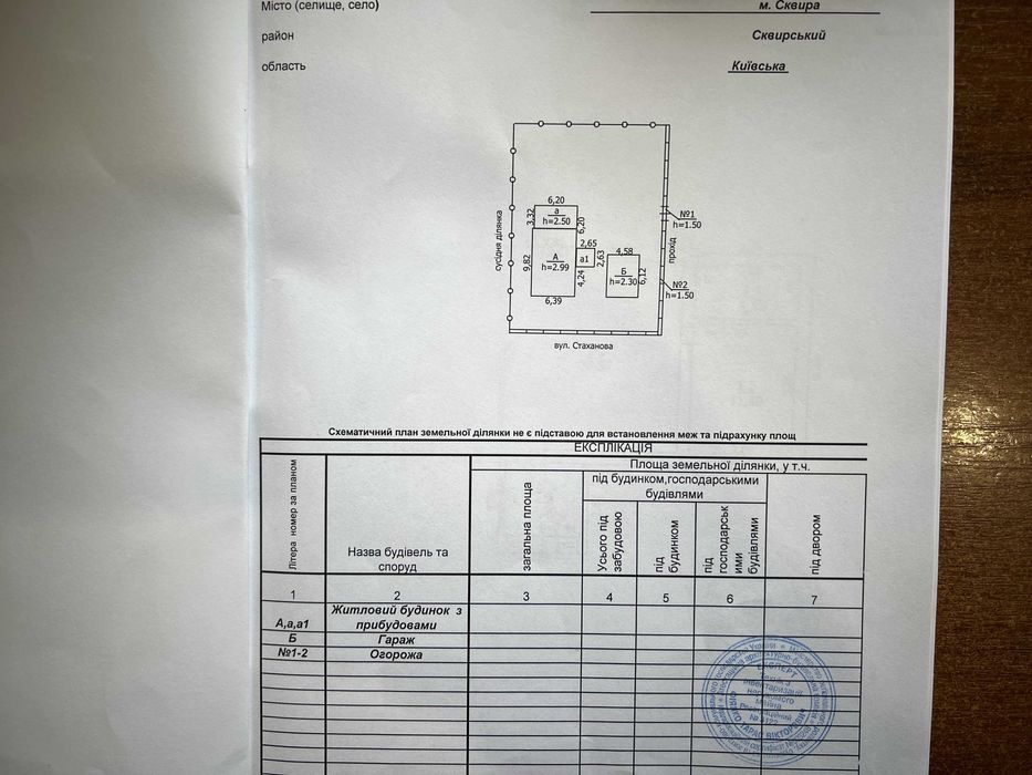 Продається будинок в м. Сквира.