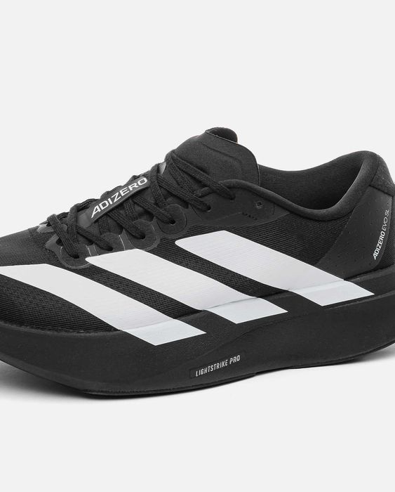 Чоловічі кросівки Adidas Adizero Evo SL "Black/White" Розміри 41-45