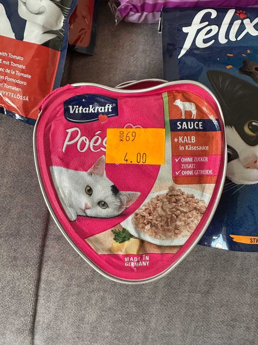 Karma dla dorosłego kotka, duży zestaw, mix