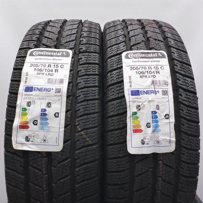 Opony 205/70/15C Continental 205/70R15C 104R Zimowe 2022 Nieużywane