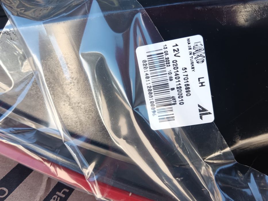 Farolim/ farol esquerdo traseiro para fiat Grande Punto e Evo. NOVO
