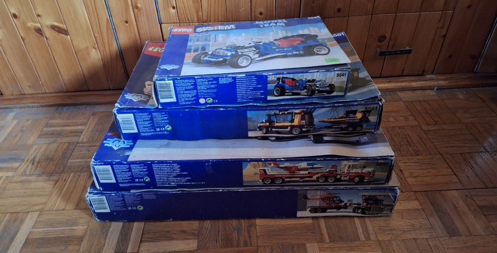 4 zestawy Lego Model Team