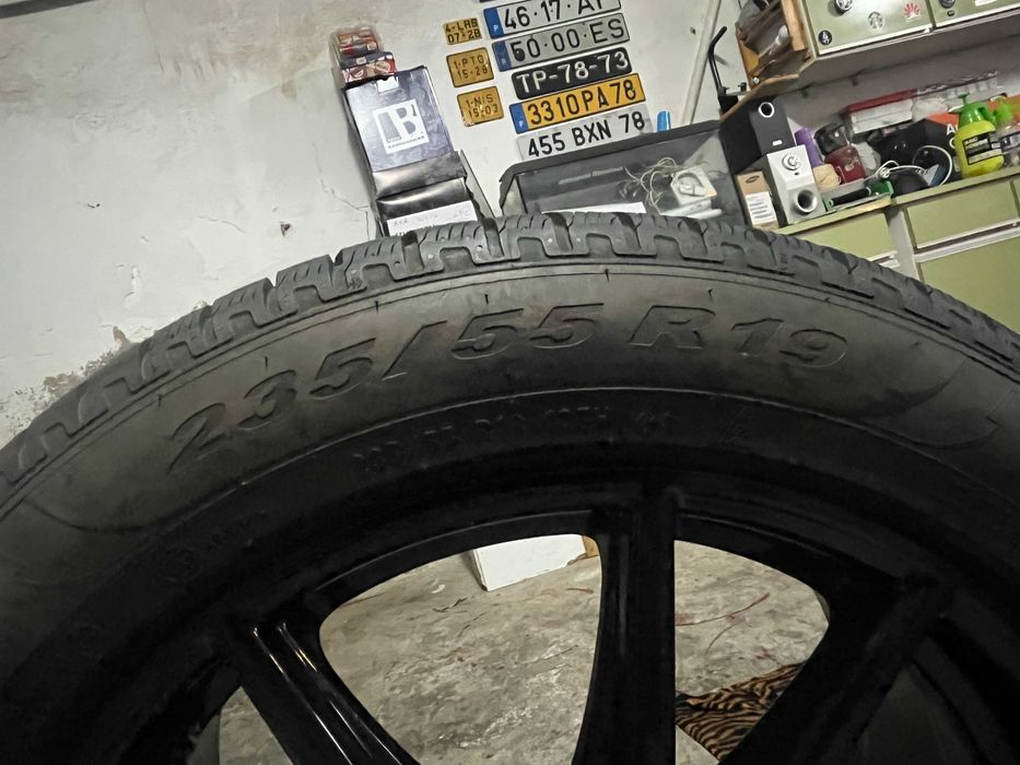 Jantes 19" 8J ET42 + Pneus 235/55 R19 – Excelente Estado