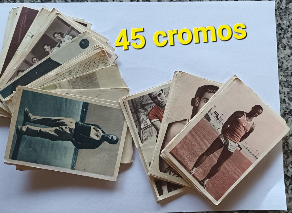 45 cromos agência portuguesa de revistas desporto