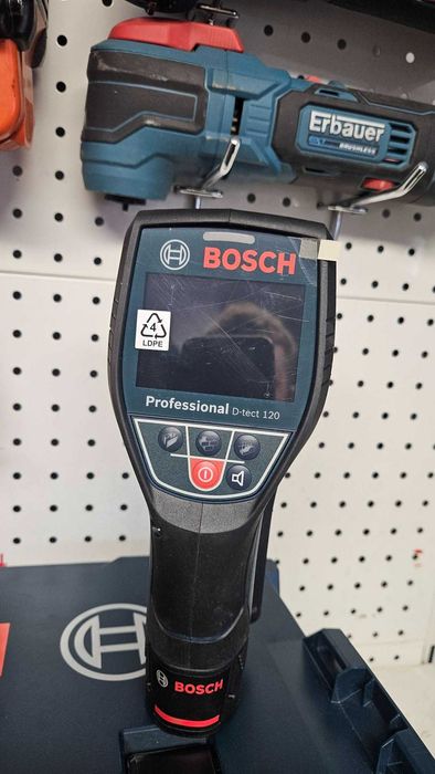 Wykrywacz uniwersalny Bosch D-tect 120 + 1x2ah + walizka