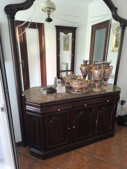 Móvel entrada e Peças Decorativas