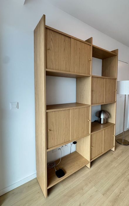 Estante IKEA LÅDMAKARE efeito carvalho – excelente estado