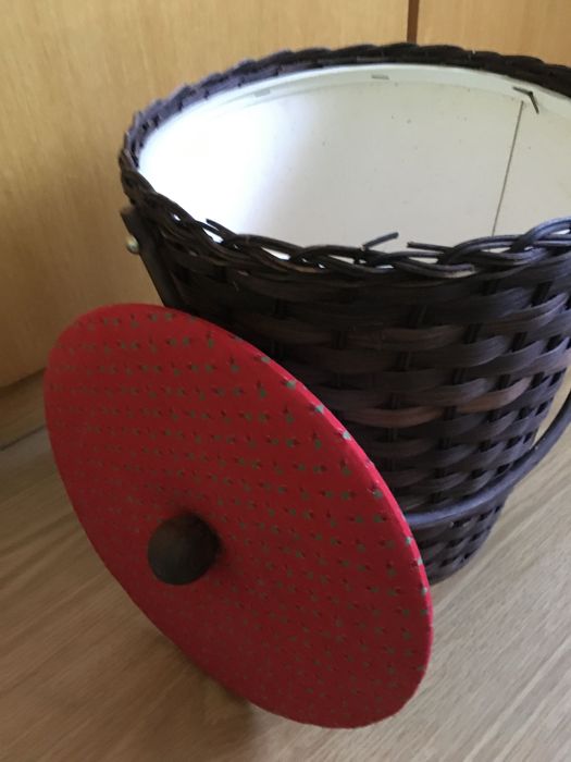 Kosz, wiadro, wiklinowe, ala antyk