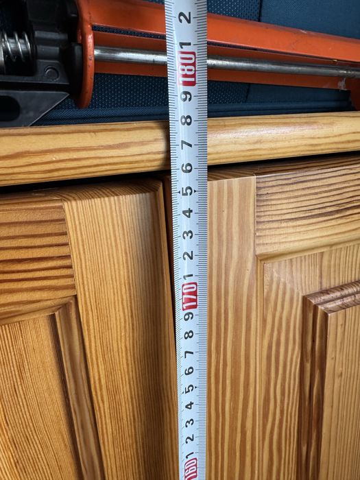 Bardzo solidna szafa drewniana sosnowa od stolarza