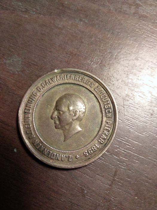 Medal 1895 Piekary Śląskie - Deutsche Piekar