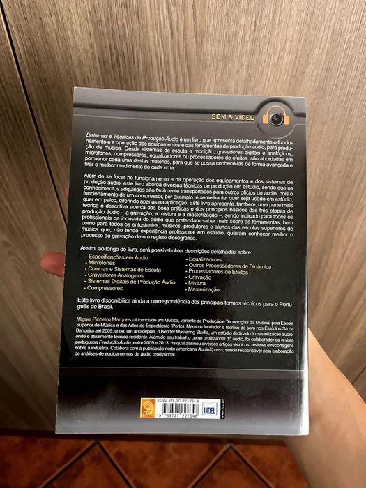 Livro Sistemas e Técnicas de Produção Áudio