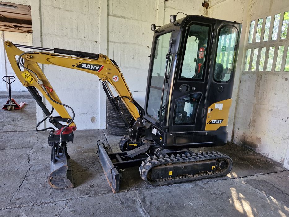 Usługi minikoparką / wozidła wynajem Małopolska