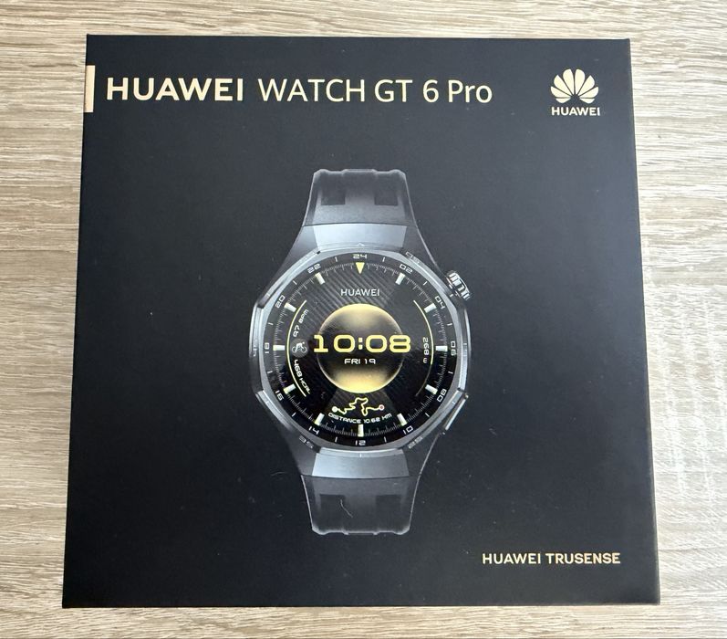 Smartwatch Huawei Watch GT 6 Pro 46mm Active szafirowe szkło NFC czarny