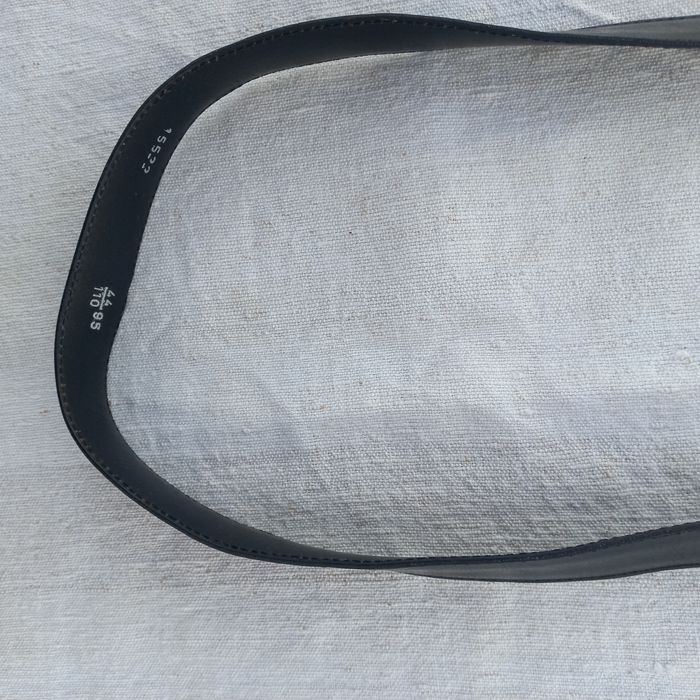 Cinto de pele genuína preto