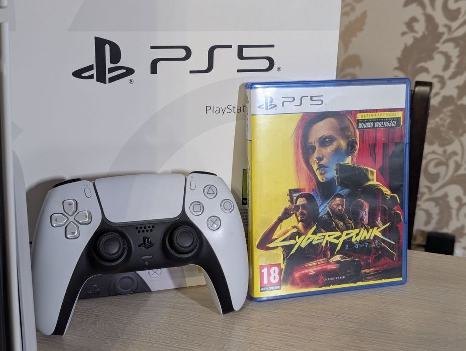 Playstation 5 slim Blu ray + Cyberpunk 2077