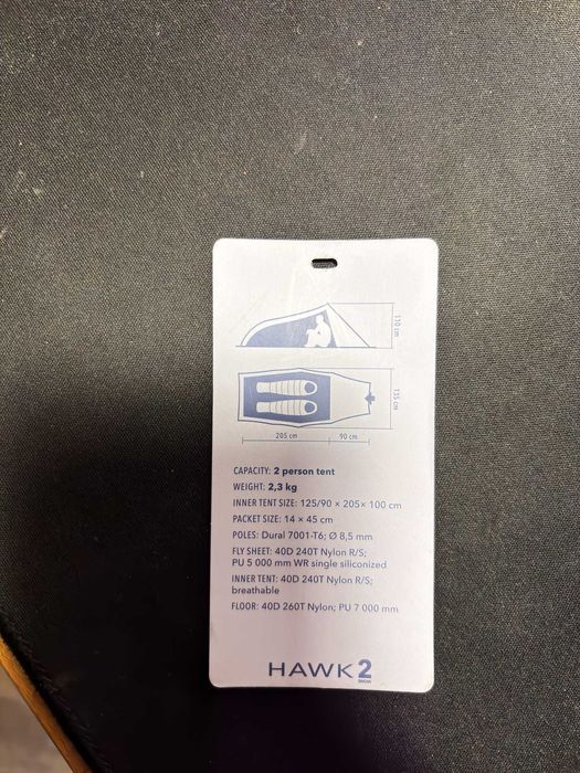 Namiot całoroczny HANNAH CAMPING HAWK 2 SNOW