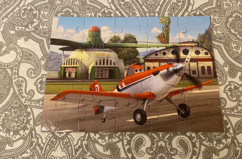 Puzzle Disney planes (aviões) da educa