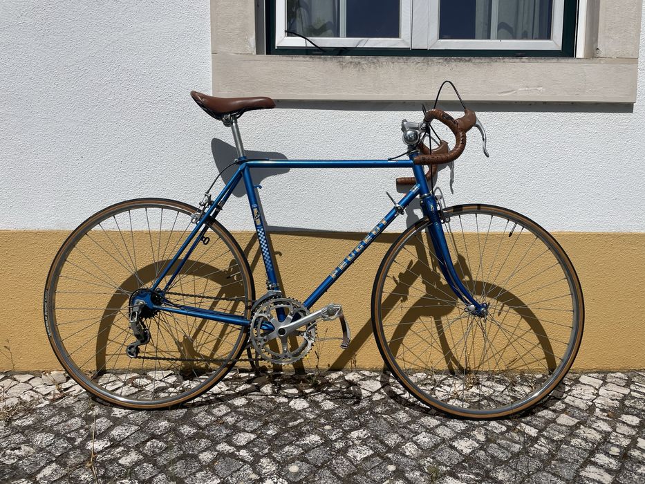 Bicicleta vintage Peugeot de estrada