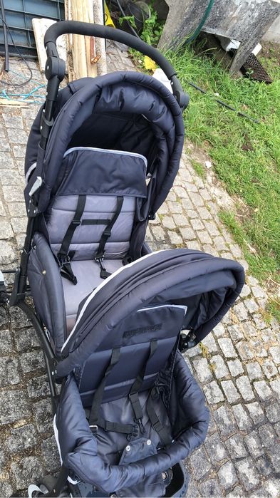 Carrinho para bebe duplo