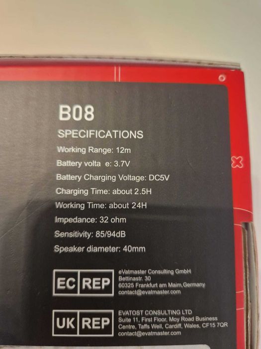 Słuchawki bezprzewodowe dla dzieci KLUGMIA B08