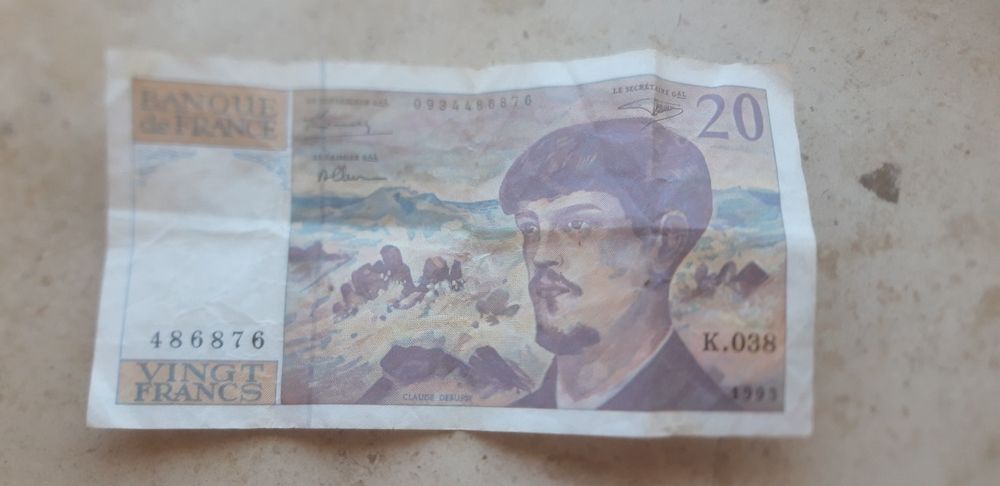 Nota de 20 Francos