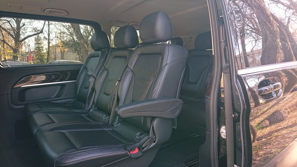 Микроавтобус в Европу mercedes v class . Трансфер в  аэропорт. Такси